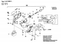 Bosch 0 601 920 042 GBM 7,2 VRL Cordless Drill 7.2 V / GB Spare Parts GBM7,2VRL